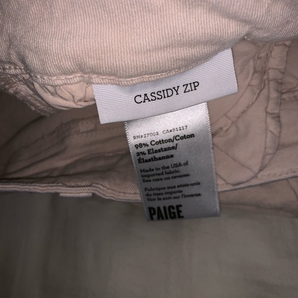 Paige Jeans Cassidy Zip - Picture 4 of 6